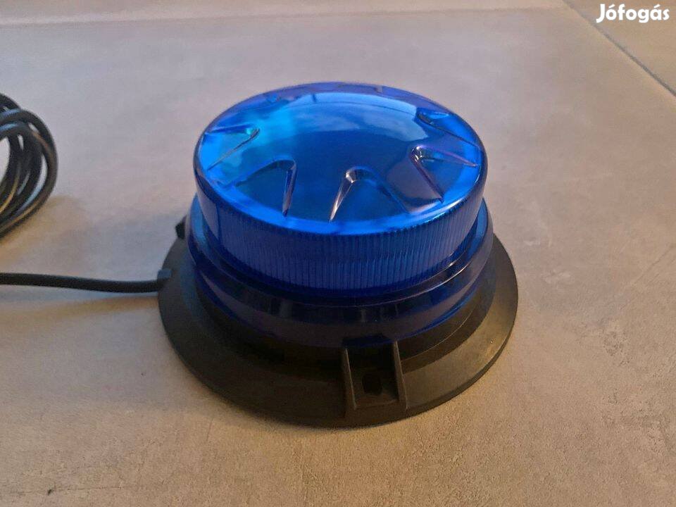 Extra slim LED police rendőrségi kék lámpa mágnestalpas kéklámpa