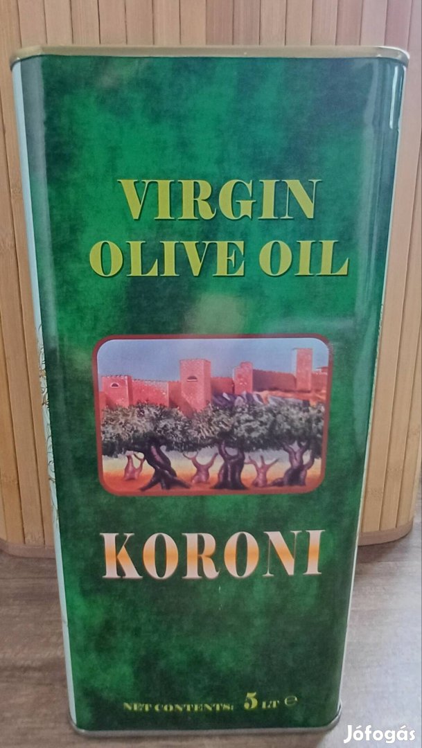 Extra szűz olivaolaj 5 literes Bulgáriából 