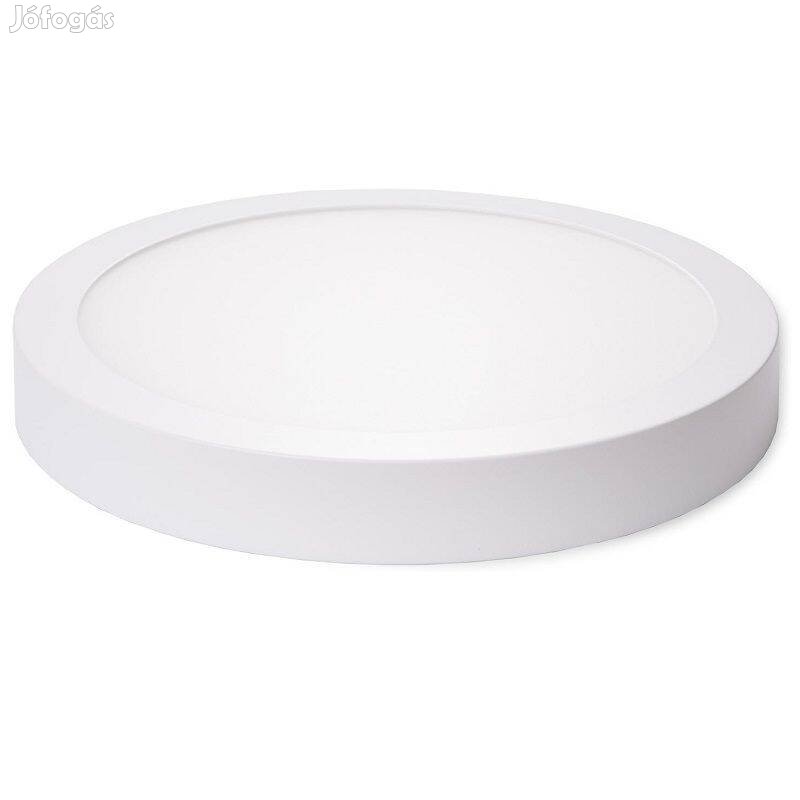 Extrastar mennyezeti led lámpa, 24W, 3000K, 1800lum, 300mm - fehér