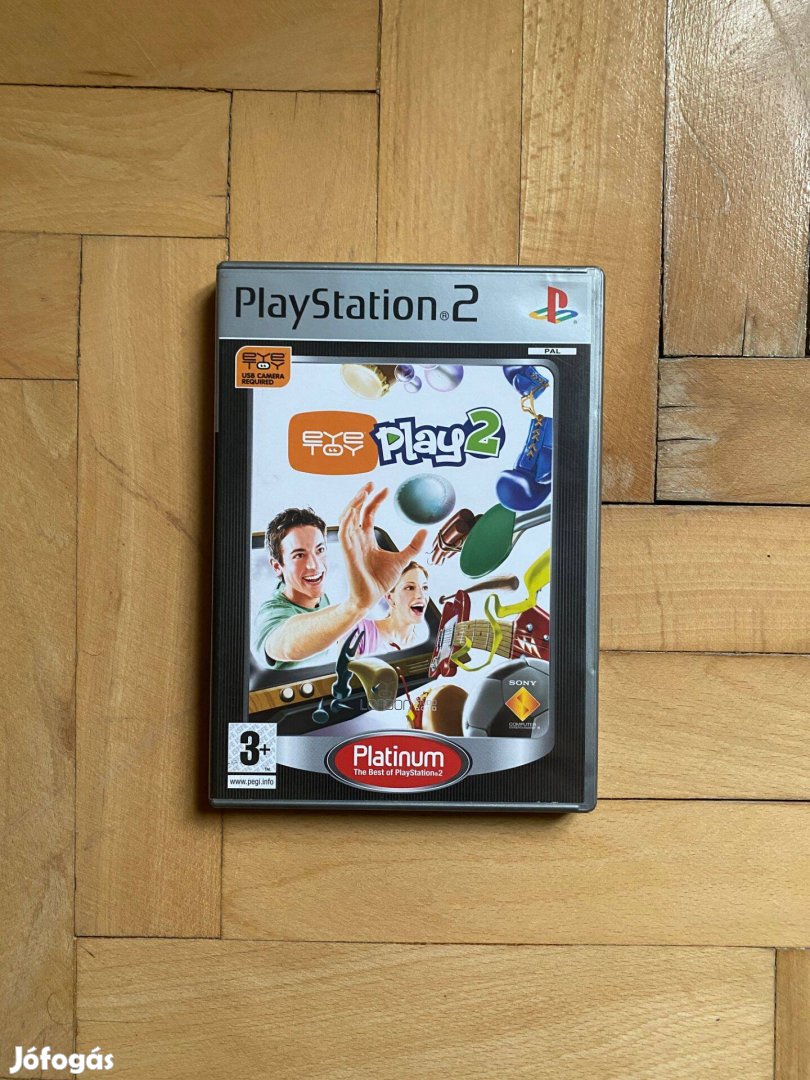 Eyetoy Play 2 Platinum eredeti Playstation 2 játék