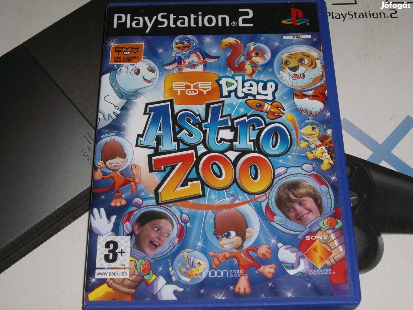 Eyetoy Play Astro Zoo Playstation 2 eredeti lemez eladó