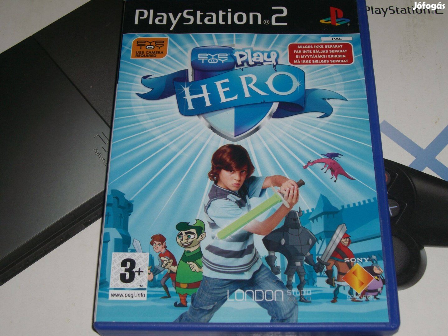 Eyetoy Play Hero Playstation 2 eredeti lemez eladó