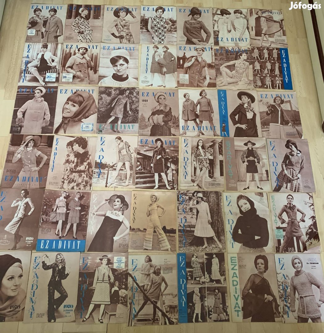 Ez a divat régi újság 1965-1974 - 250 Ft/db