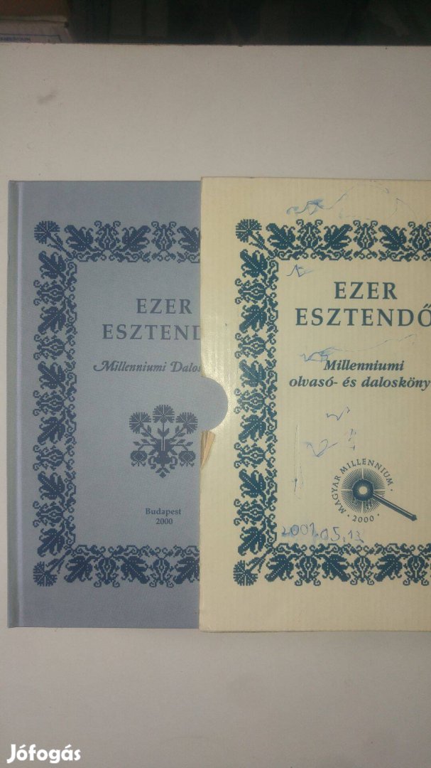 Ezer esztendő I-II. milleniumi olvasó- és daloskönyv