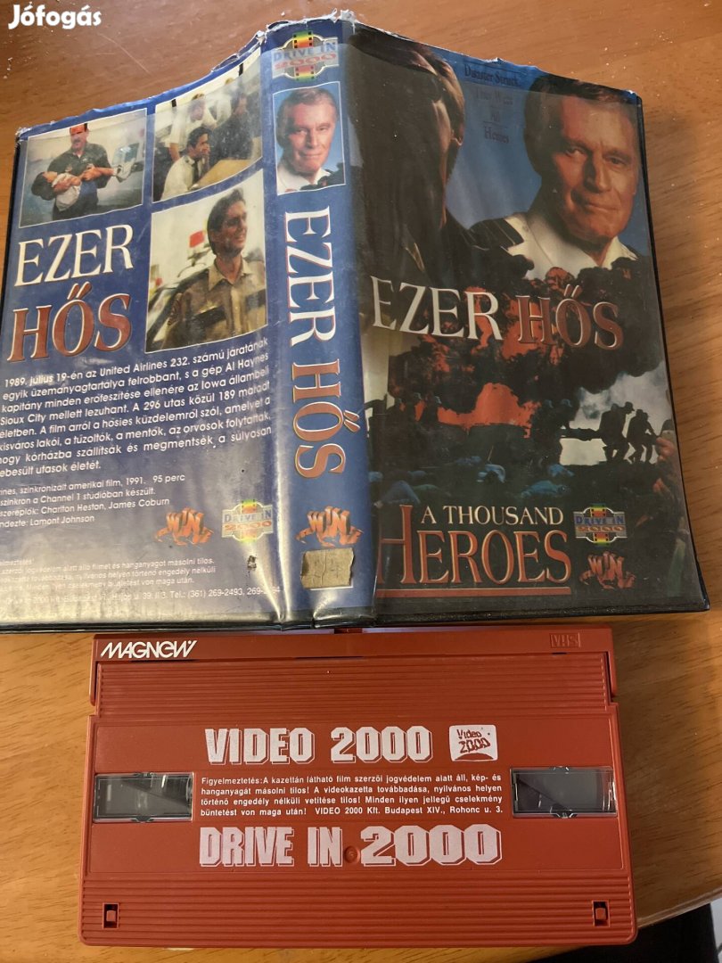 Ezer hős vhs. 