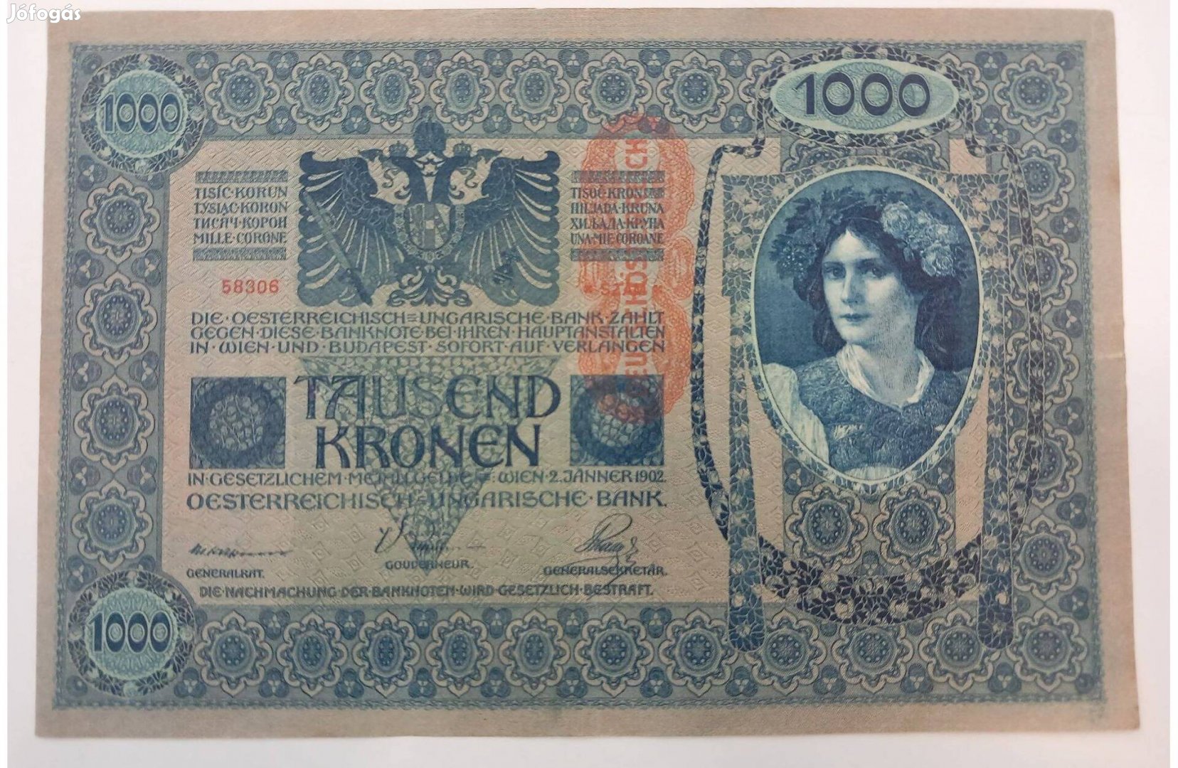 Ezer korona 1902. Dö