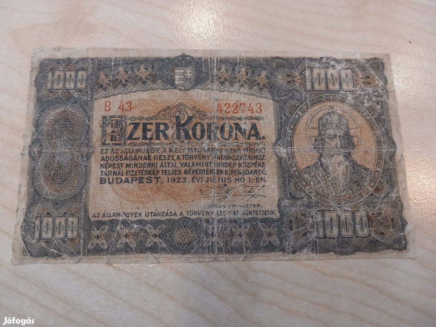 Ezer korona 1923