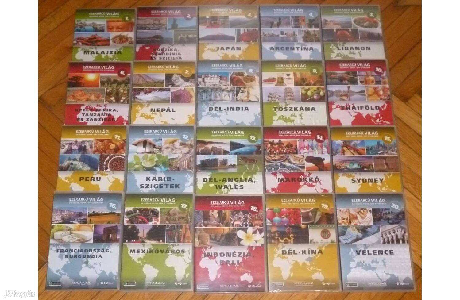 Ezerarcú világ 20 DVD Teljes Sorozat