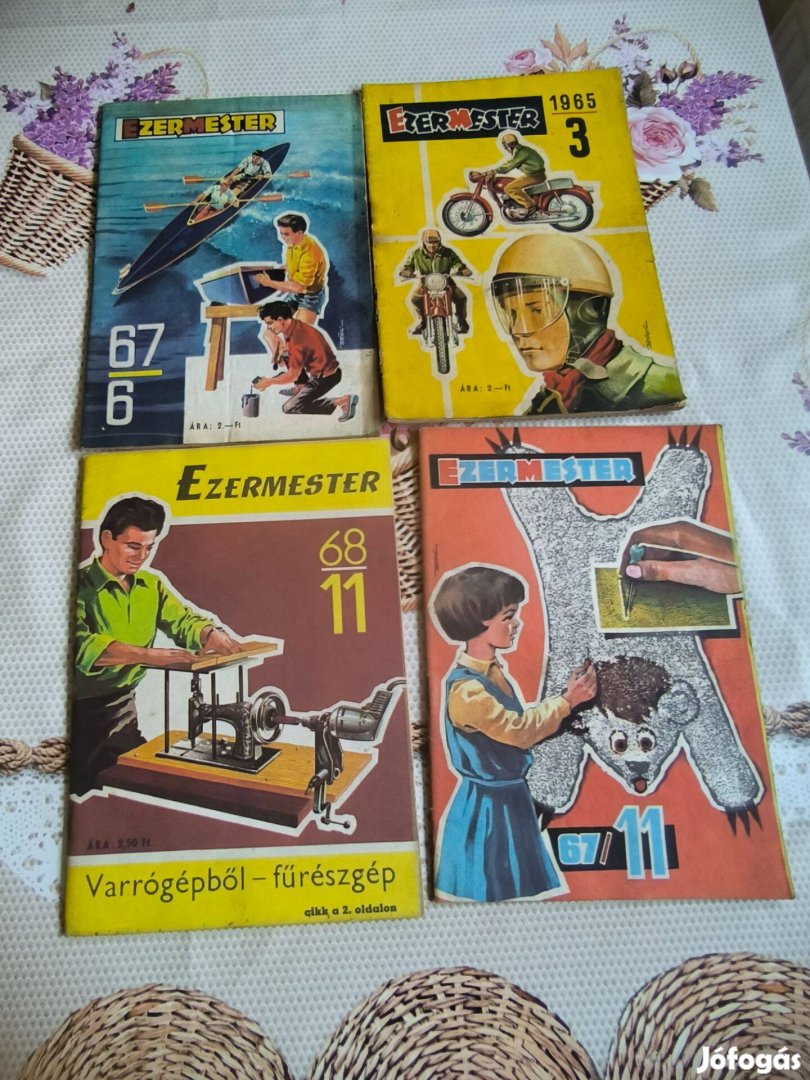 Ezermester 1967 évből 4 db eladó!