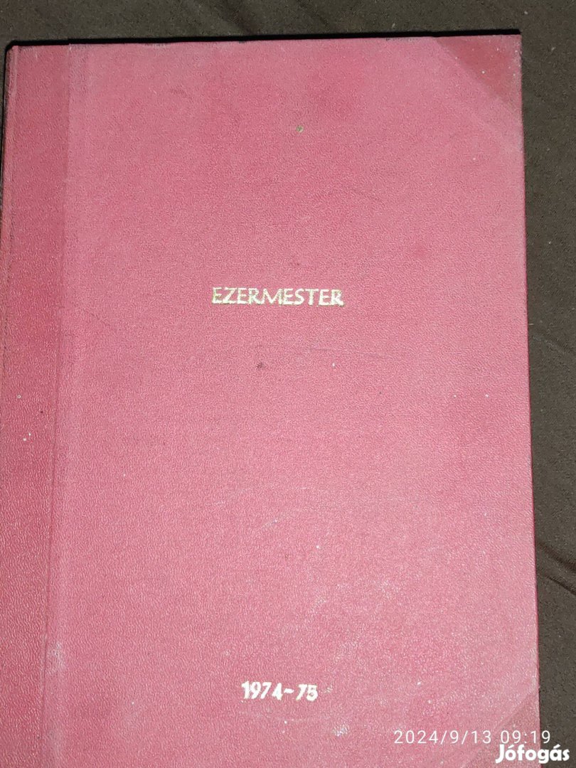 Ezermester magazin 1974-75 teljes évad egybekötve