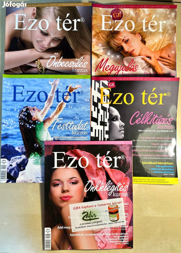 Ezo tér magazin 5 db