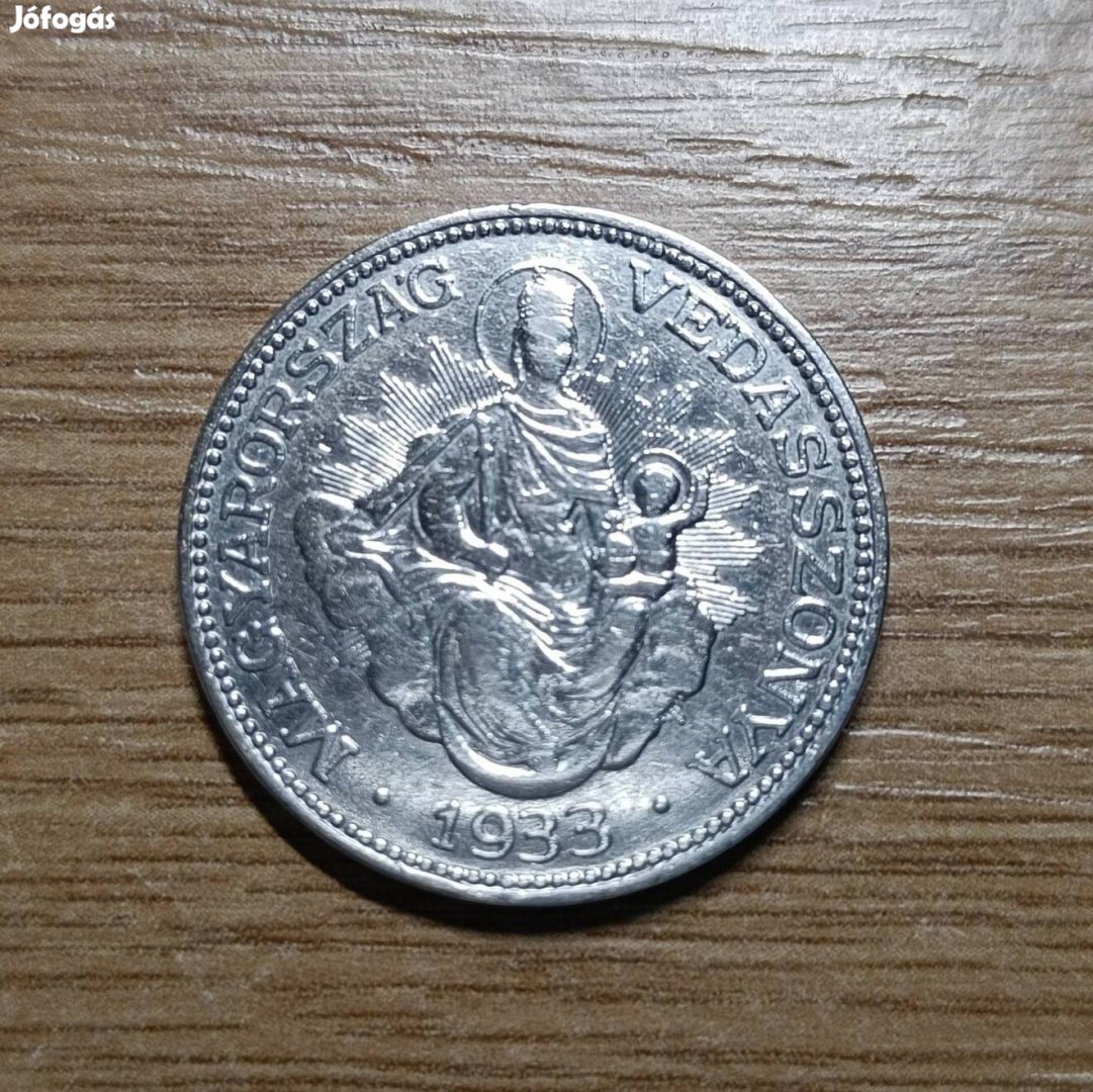 Ezüst 2 pengő 1933-as