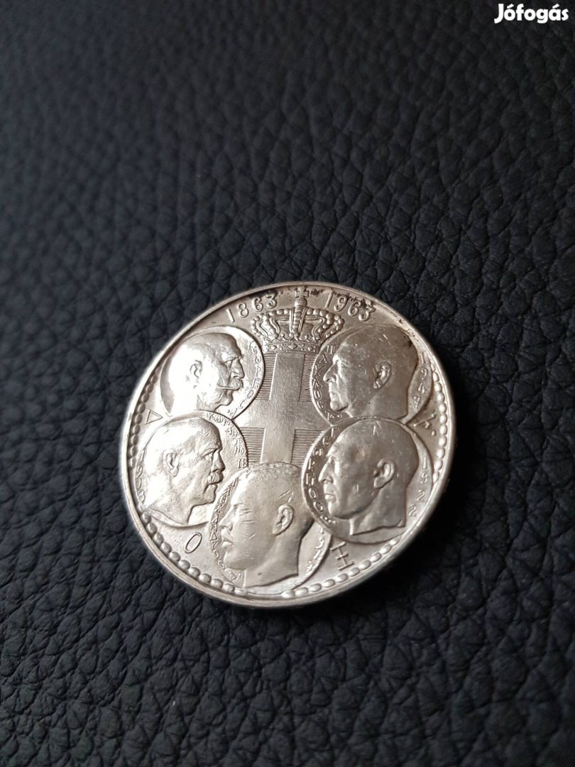 Ezüst 30 drachma 1963 görögország 