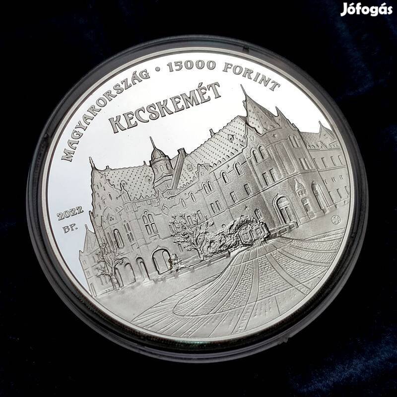 Ezüst Érme 15000Ft Bács-Kiskun megye, Kecskemét 15000