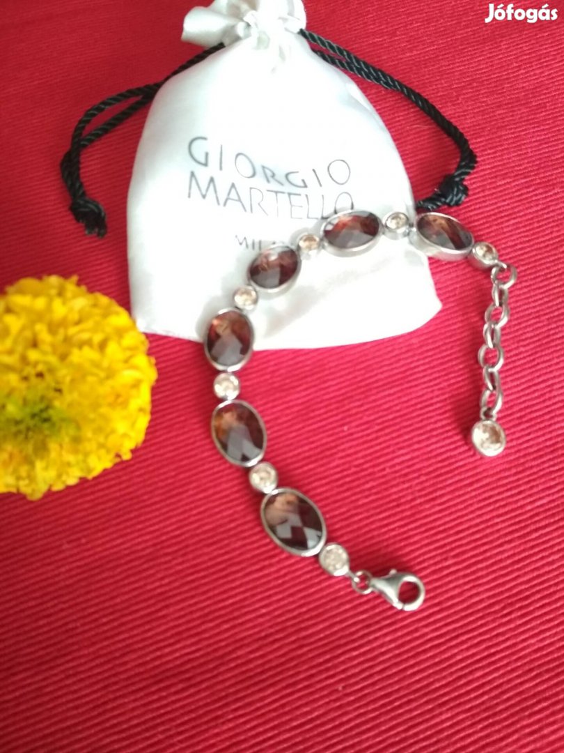 Ezüst Karkötő Giorgio Martello Új Állitható Bp.IV