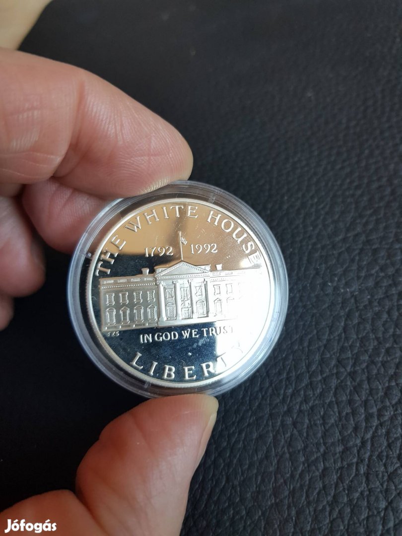 Ezüst USA dollár emlékérem
