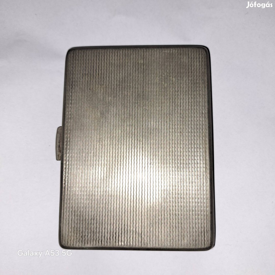Ezüst cigaretta tálca 
