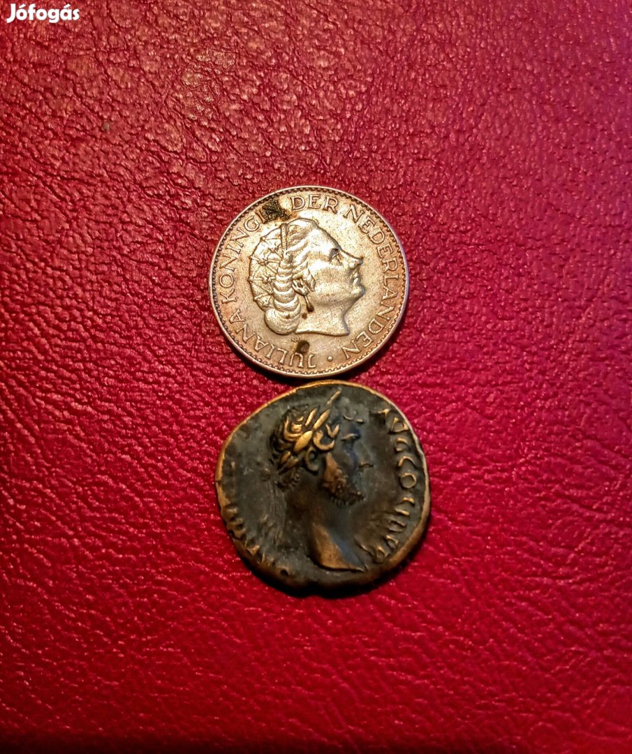 Ezüst és bronz pénz különböző korokból