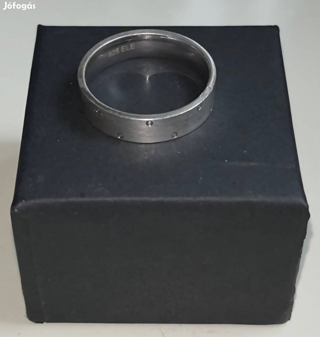 Ezüst férfi gyűrű (24mm, 925)