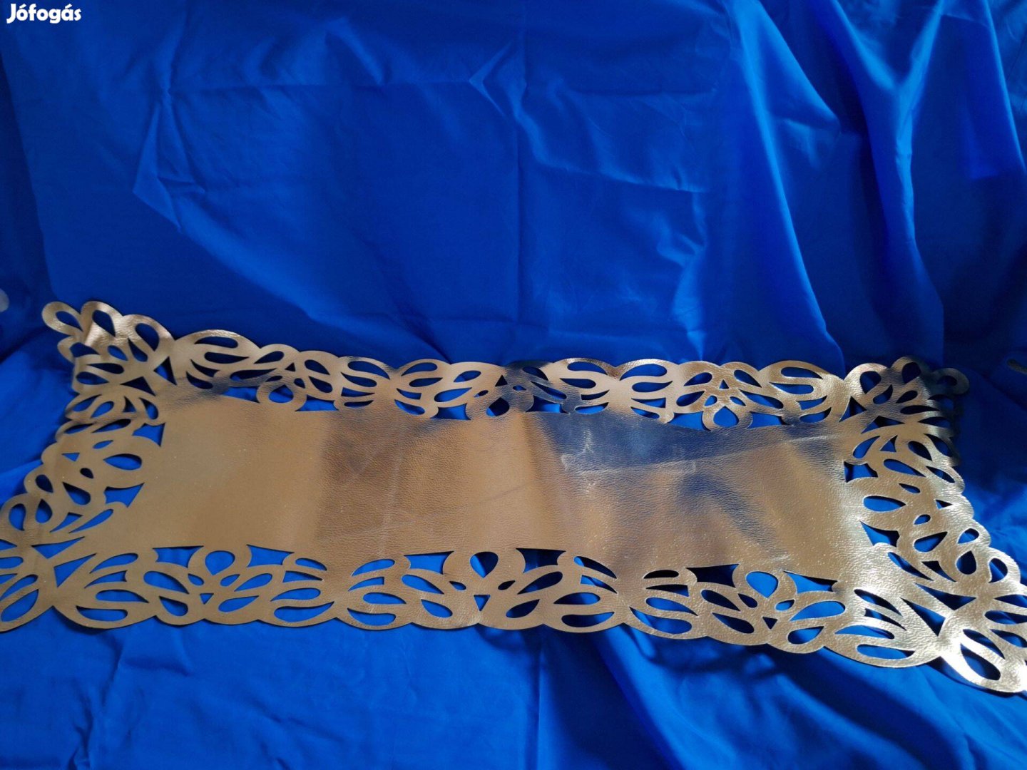 Ezüst futó terítő 28 x 97 - új