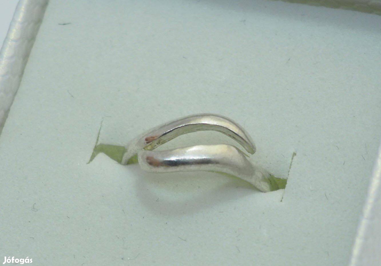 Ezüst gyűrű, 16,25 mm