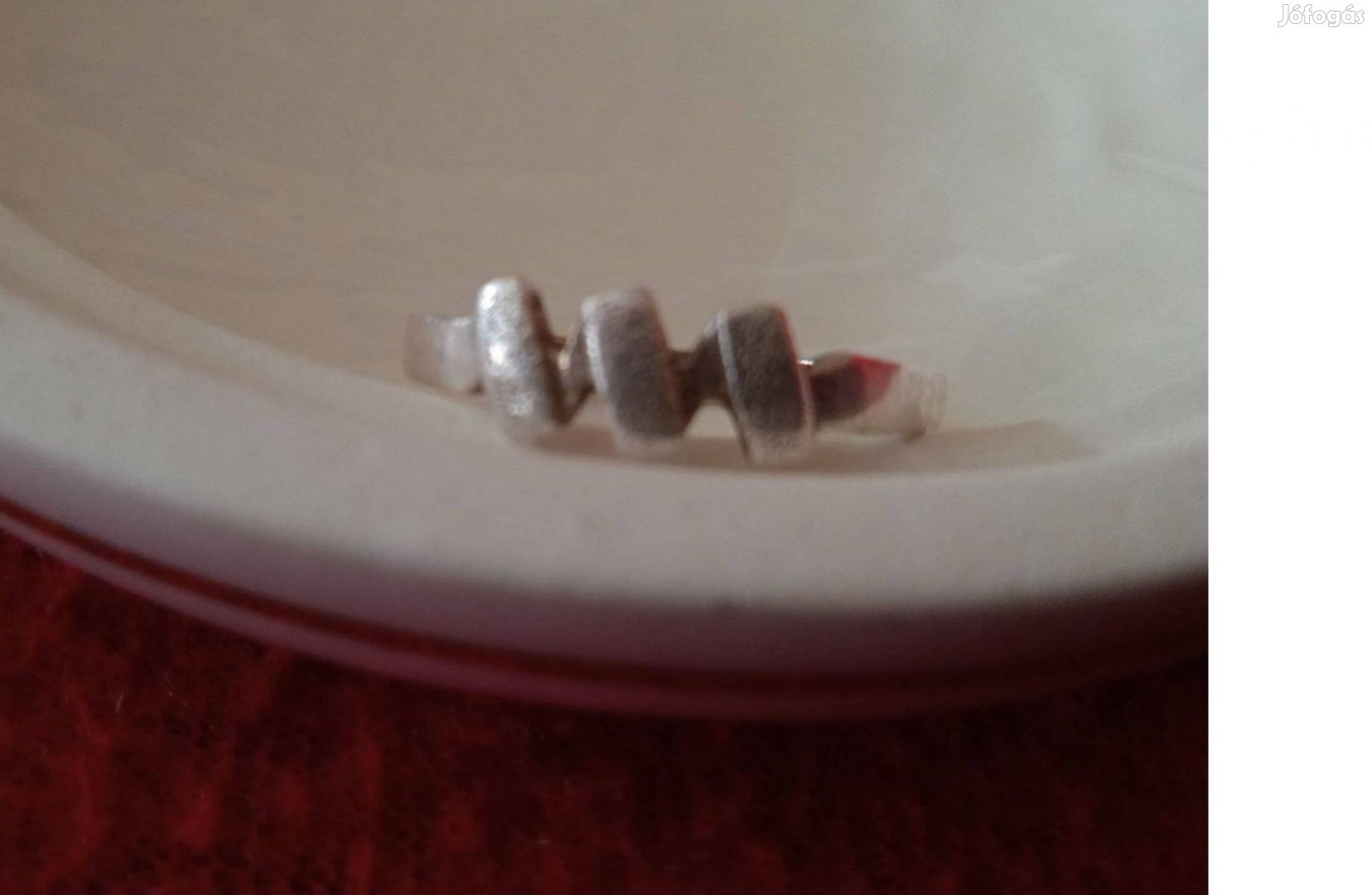 Ezüst gyűrű, 17 mm