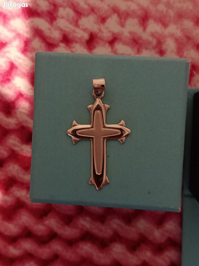 Ezüst kereszt medál akció