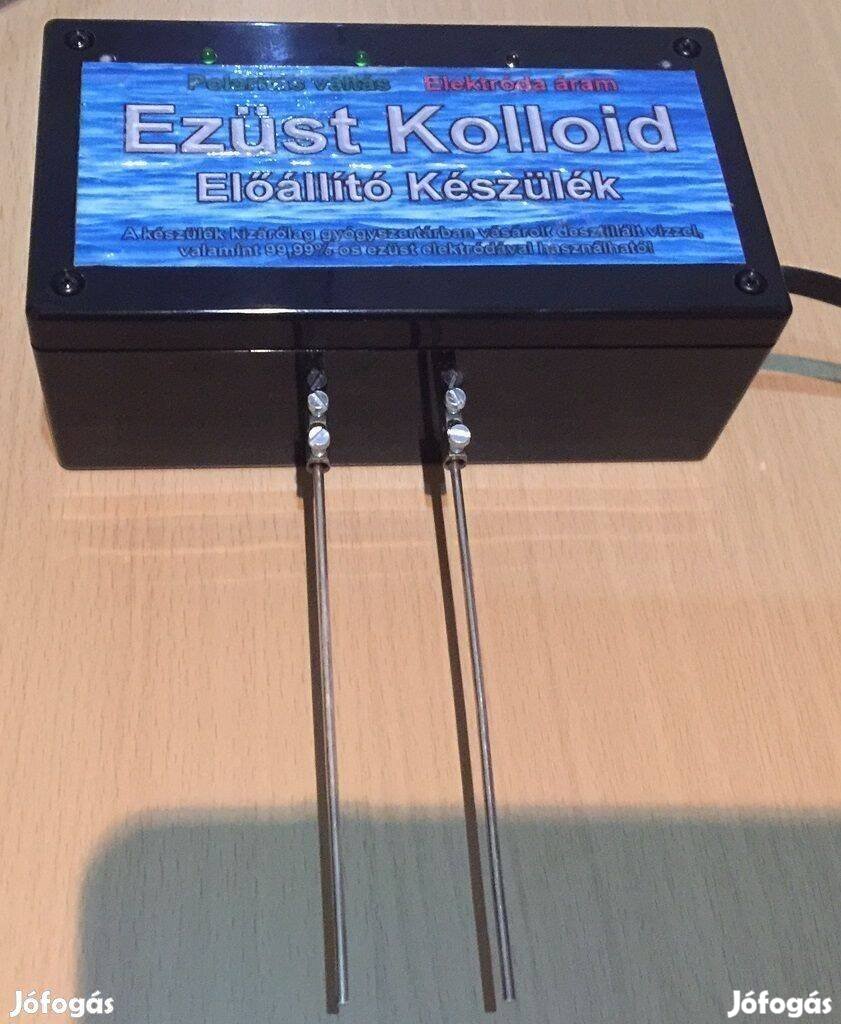 Ezüst kolloid előállító készülék