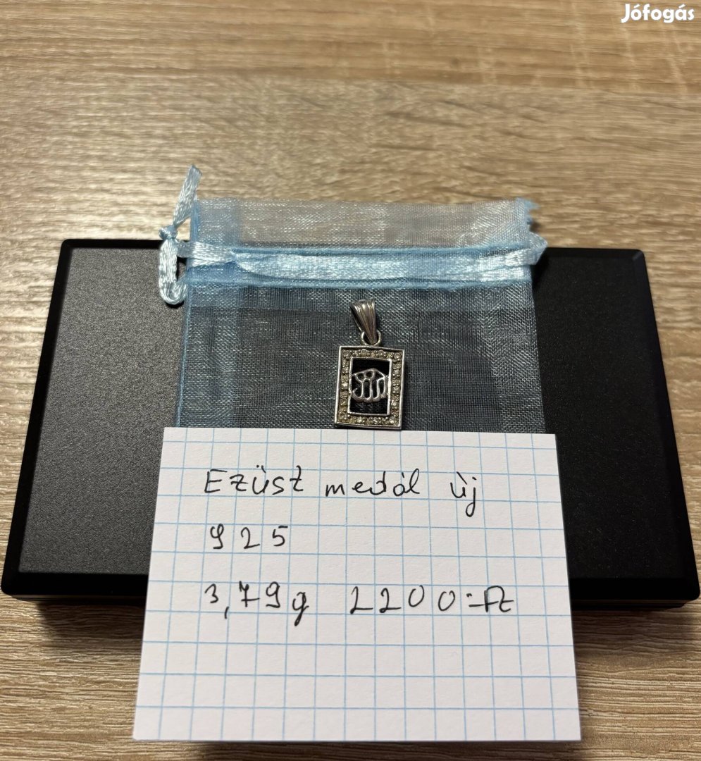 Ezüst mefál 925