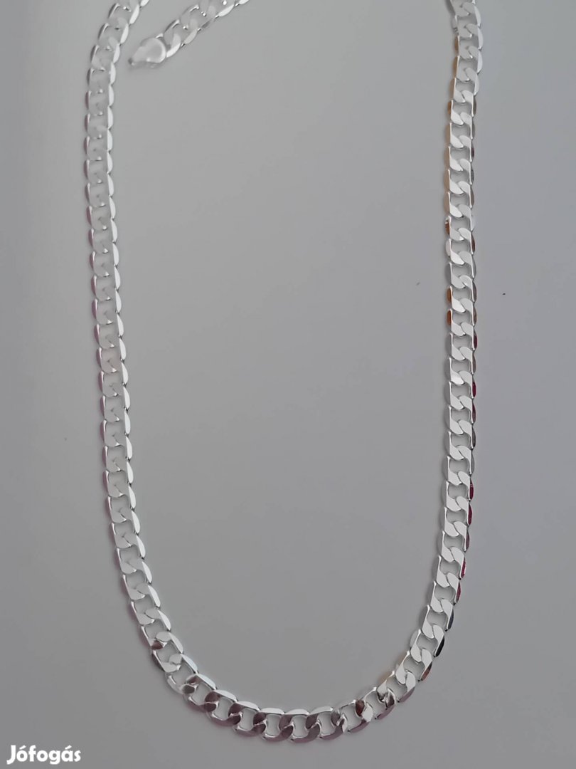 Ezüst nyaklánc sterling 60 cm