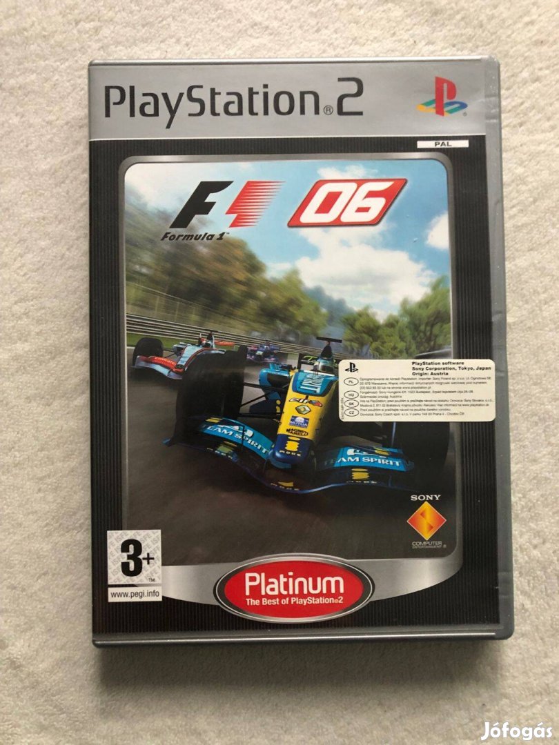 F1 06 Formula 1 Ps2 Playstation 2 játék