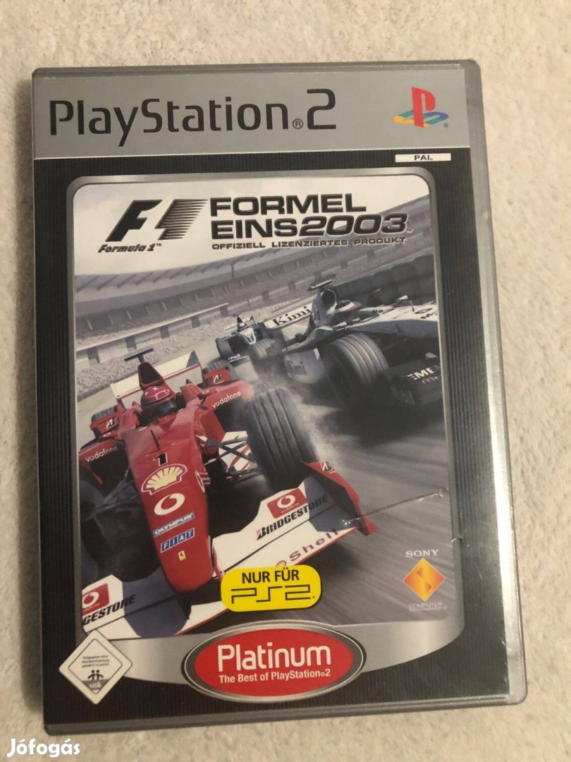 F1 2003 Formula 1 Ps2 Playstation 2 játék