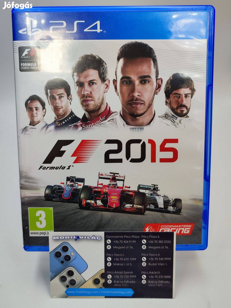 F1 2015 PS4 Garanciával #konzl0053