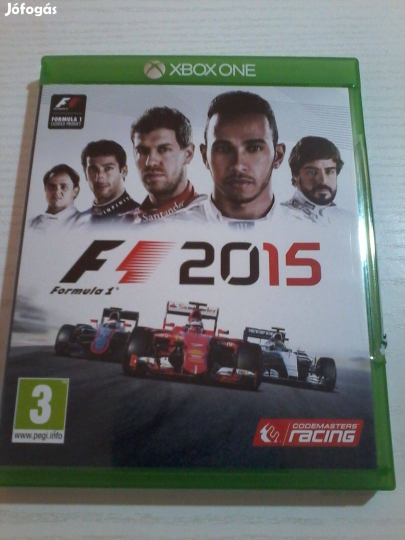 F1 2015 Xbox 1 játék eladó(nem postázom)