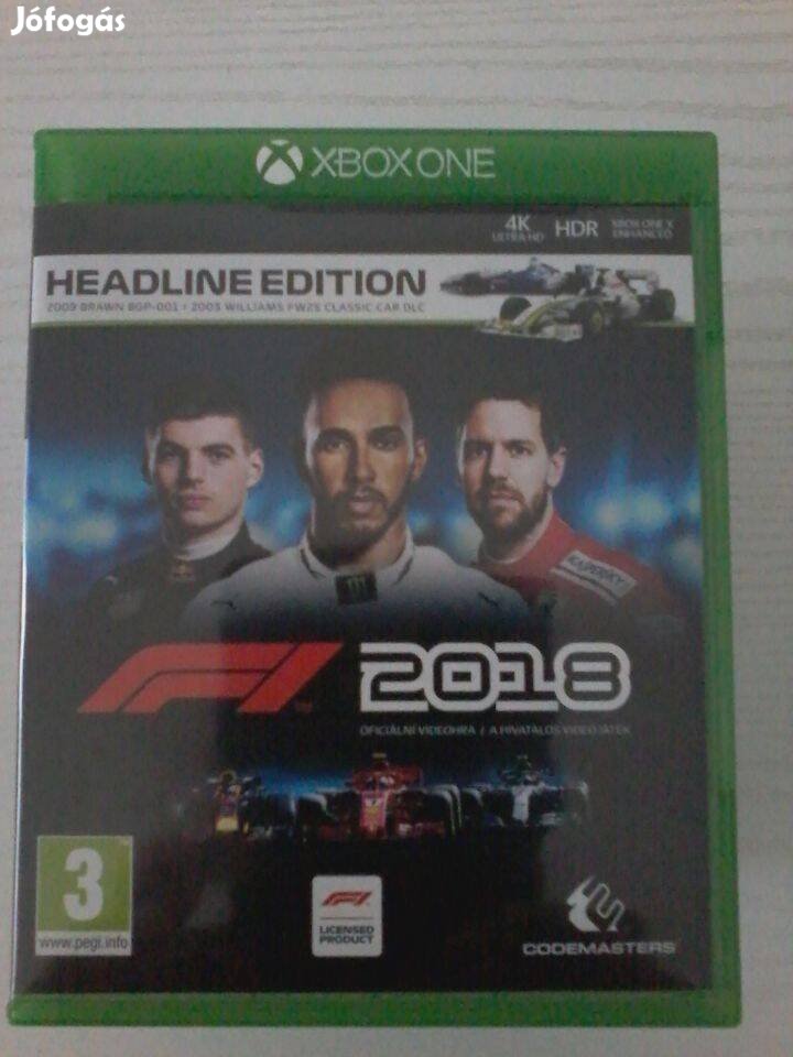 F1 2018 Xbox 1 játék eladó