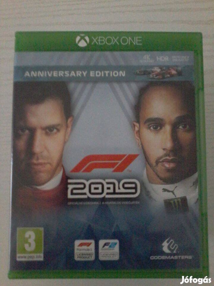 F1 2019 Xbox 1 játék eladó