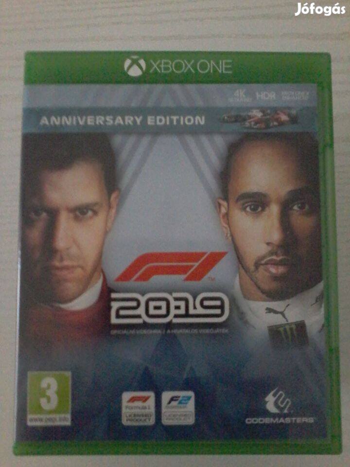 F1 2019 Xbox 1 játék eladó.(nem postázom)