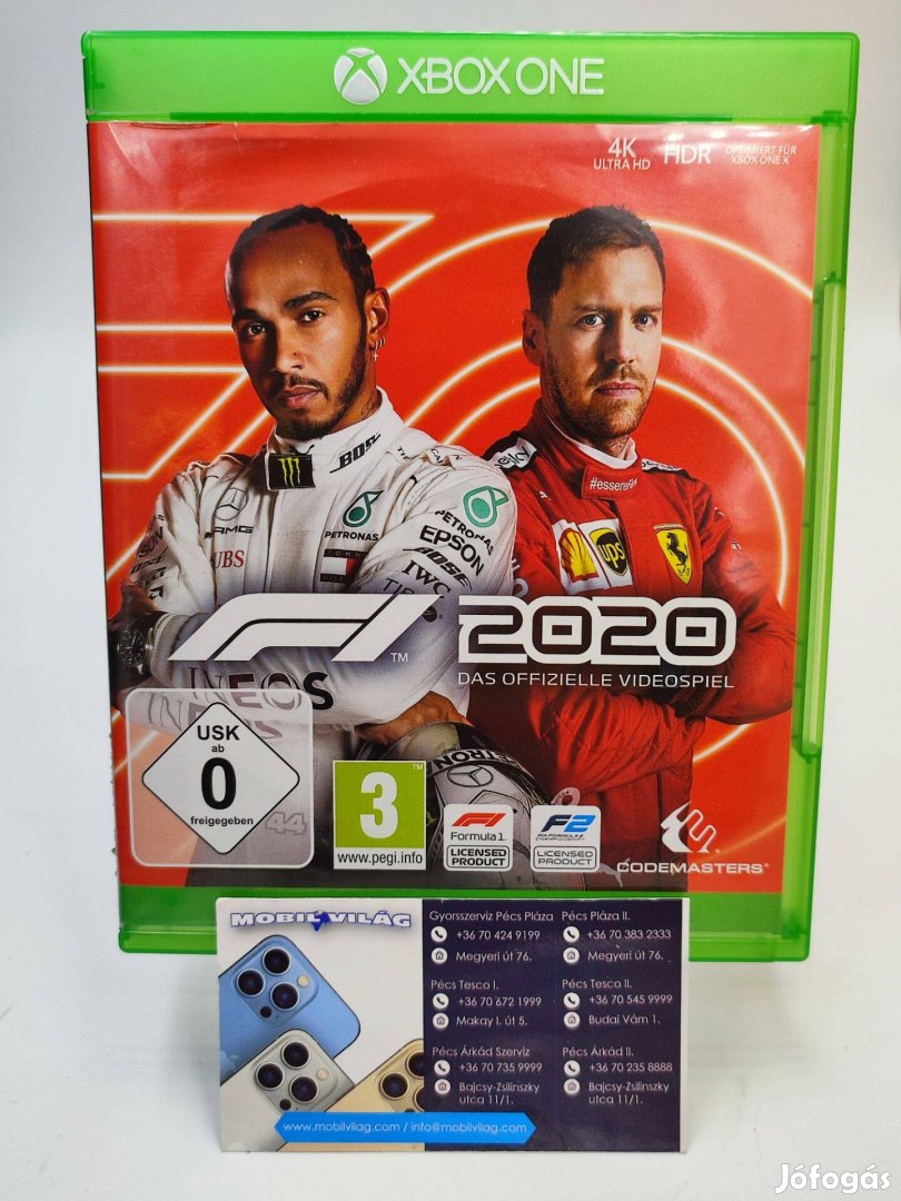 F1 2020 Xbox One Garanciával #konzl0857