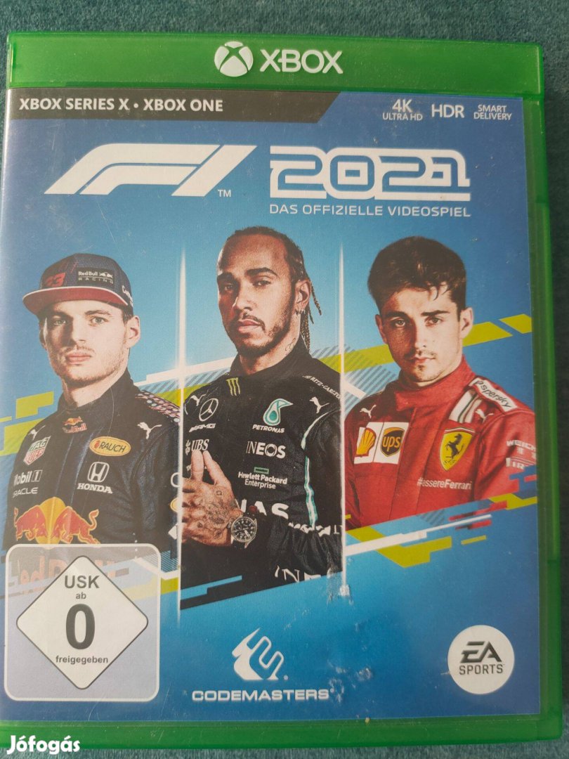 F1 2021 Forma 1 Xbox One S X SX Játék Debrecenben Eladó