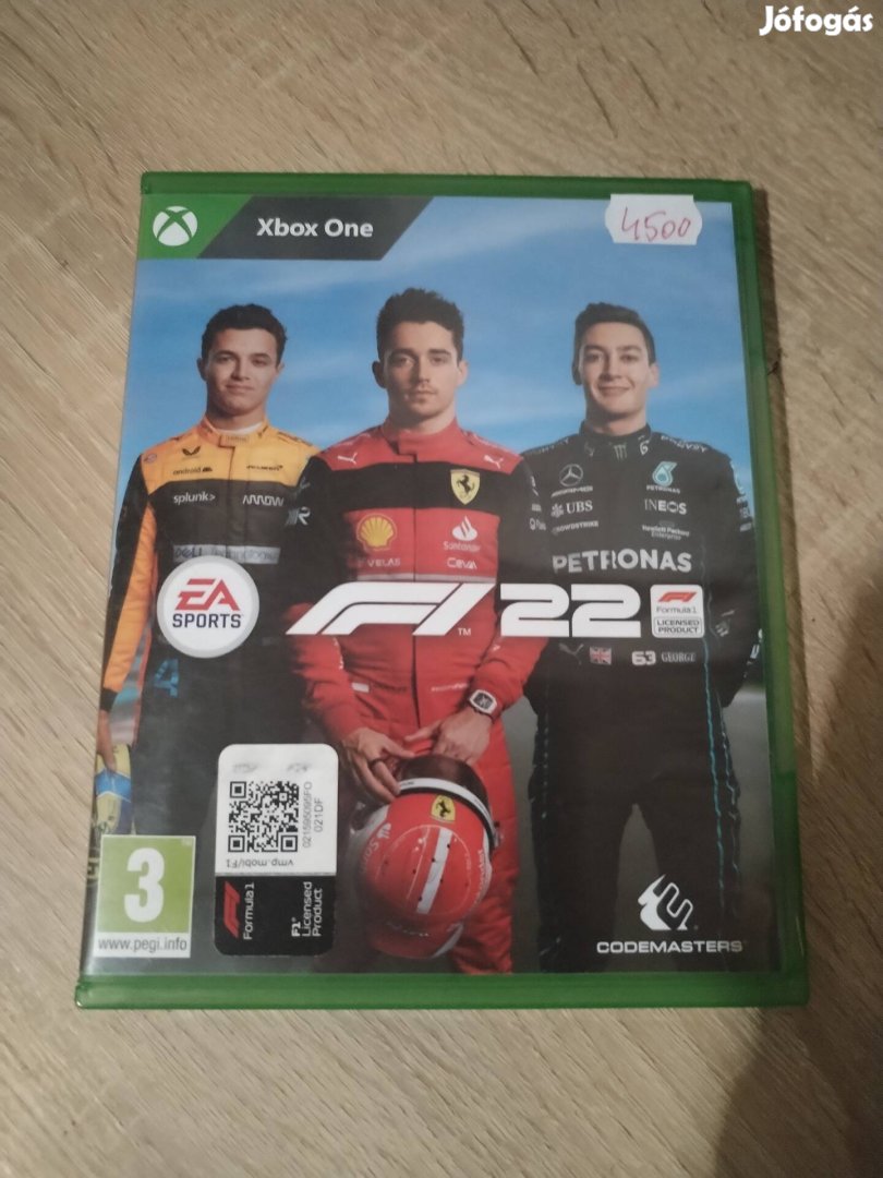 F1 2022 Xbox one játék 