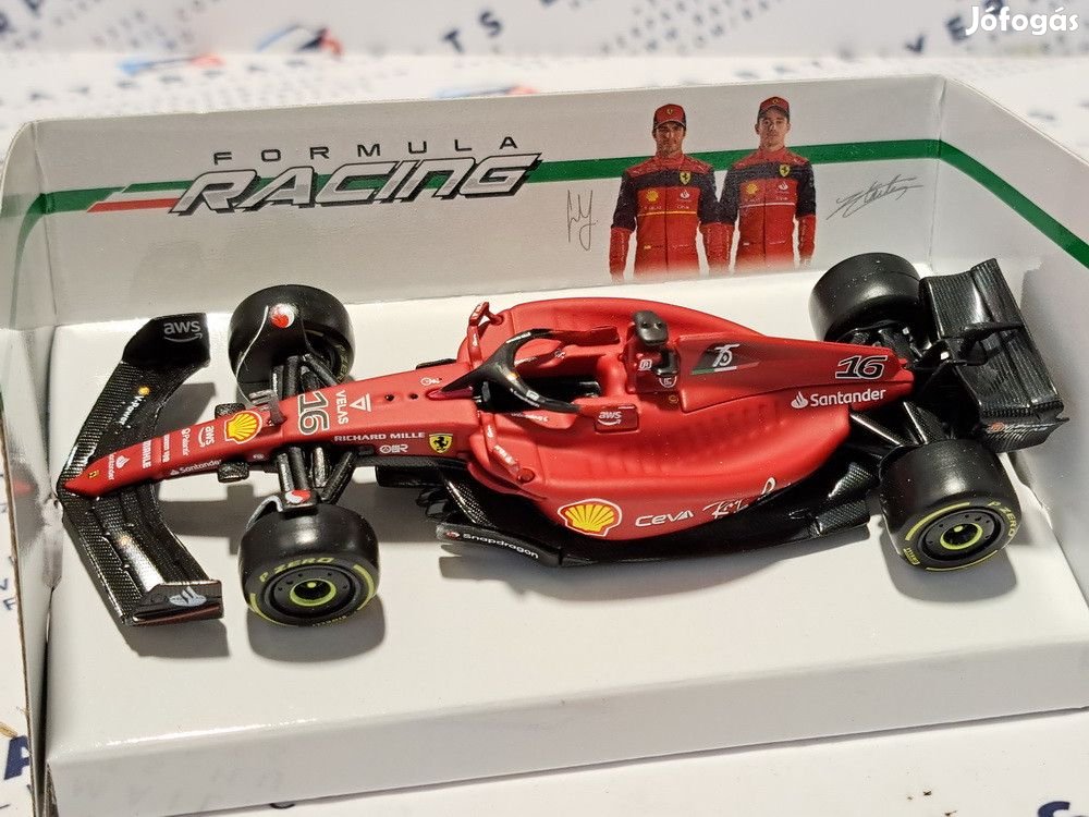 F1-75 Ferrari #16 (2022) - Charles Leclerc - Bburago - 1:43