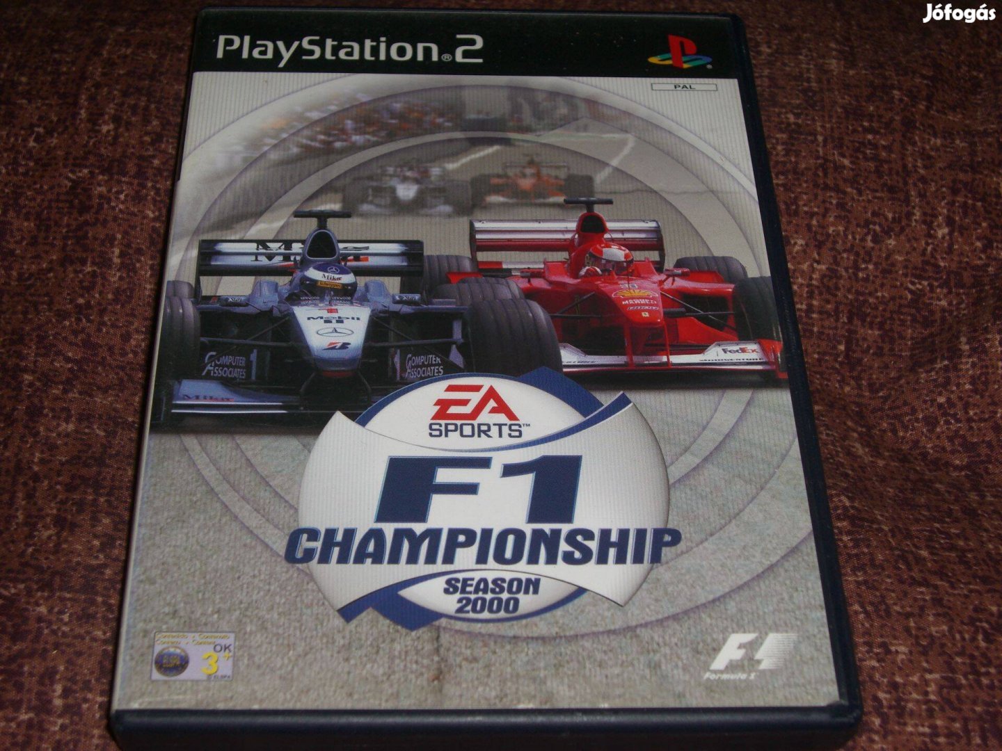 F1 Championship Playstation 2 eredeti lemez ( 2500 Ft )