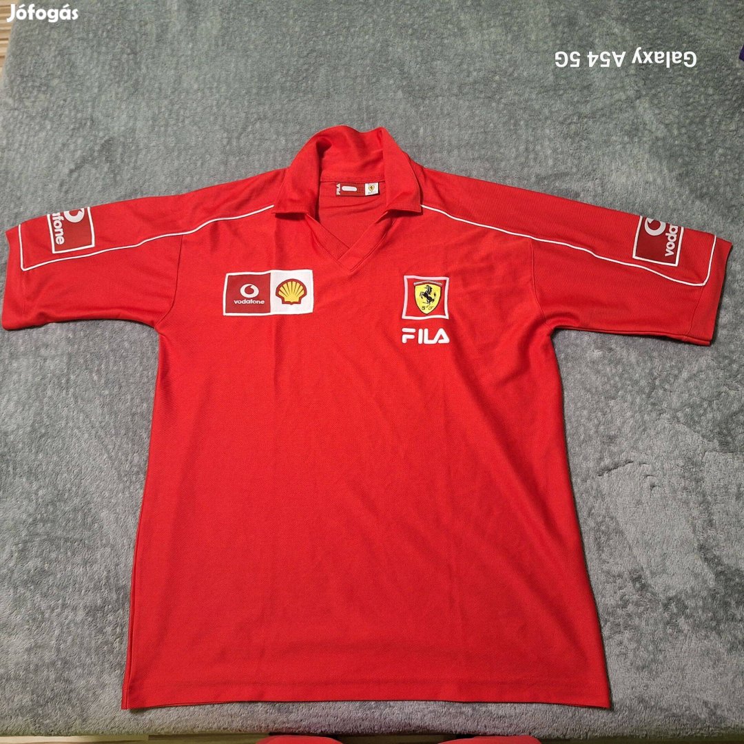 F1 FILA Ferrari Póló L-Es