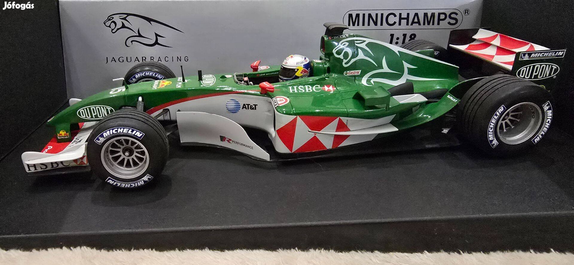 F1 Jaguar R5 Christian Klien 2004 Minichamps 1:18