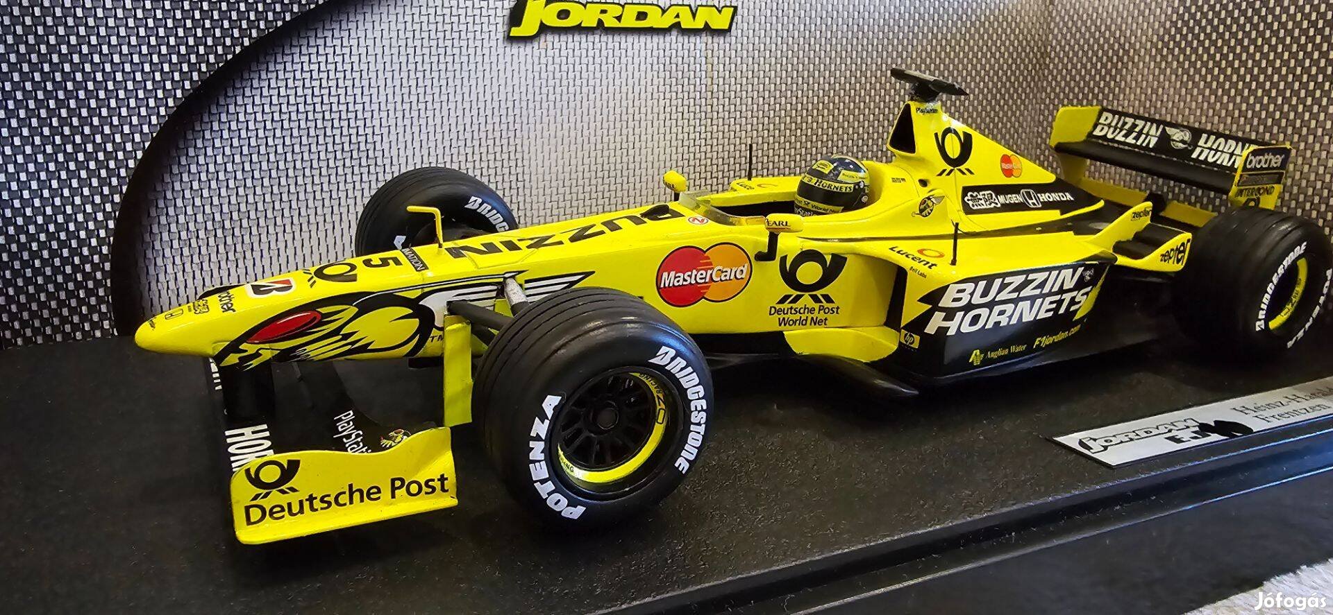 F1 Jordan EJ10 H.H.Frentzen. 1:18 Hotwheels