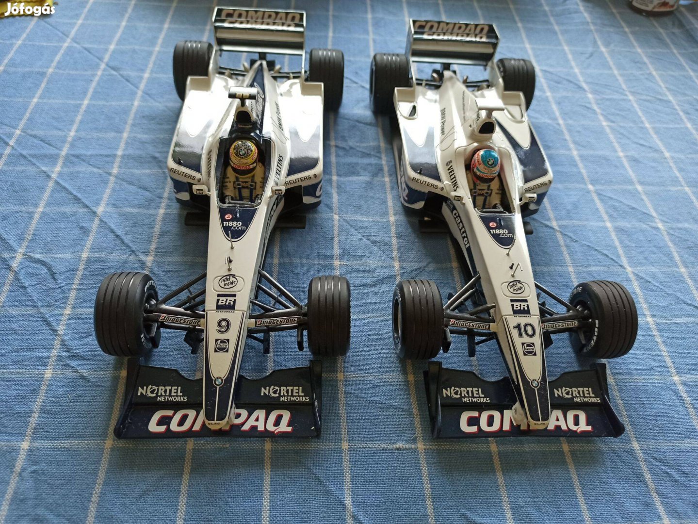 F1 Minichamps BMW 1:18, Ralf Schumacher, Jenson Button csapatban