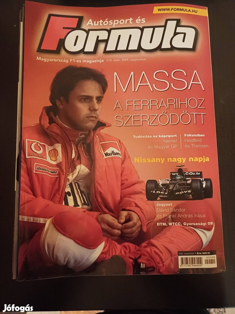 F1 Racing és Autosport és Formula magazinok