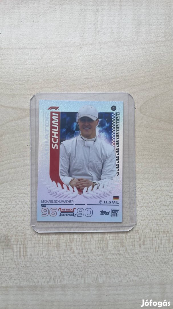 F1 Topps 24 Michael Schumacher 