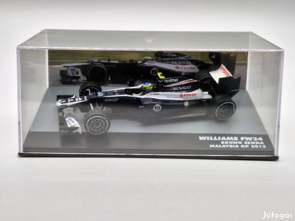 F1 Williams FW34 - Cosworth #19 (2012) - Bruno Senna - Edicola - 1:43