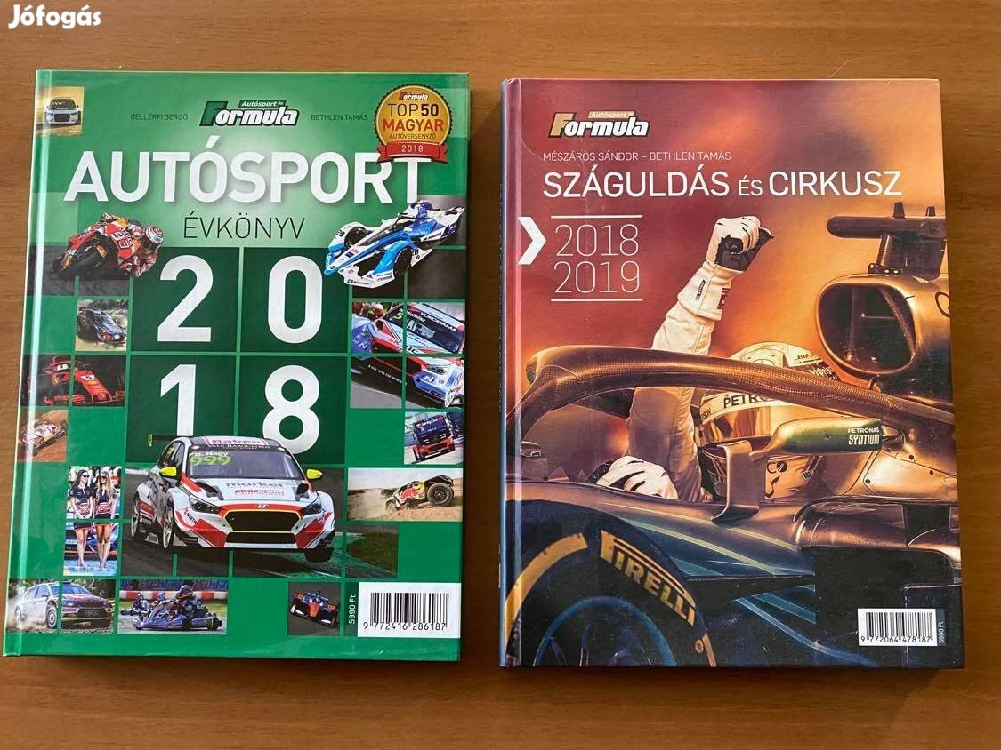 F1: Száguldás és Cirkusz 2018-2019, Autósport Évkönyv 2018